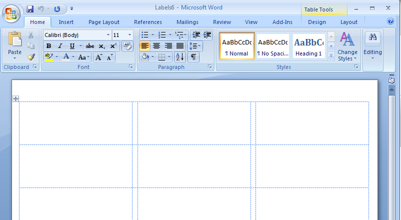 how to make labels in word on mac