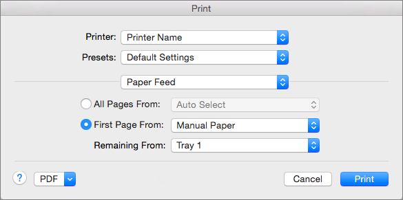 Excel for mac print preview